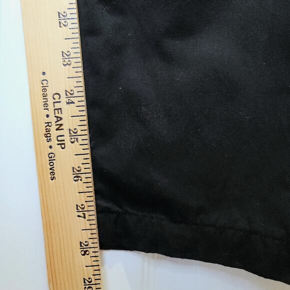 VTG GAP Track Pants Joggers Lined Side Stripe Ankle Zips 12 Black - Picture 12 of 13